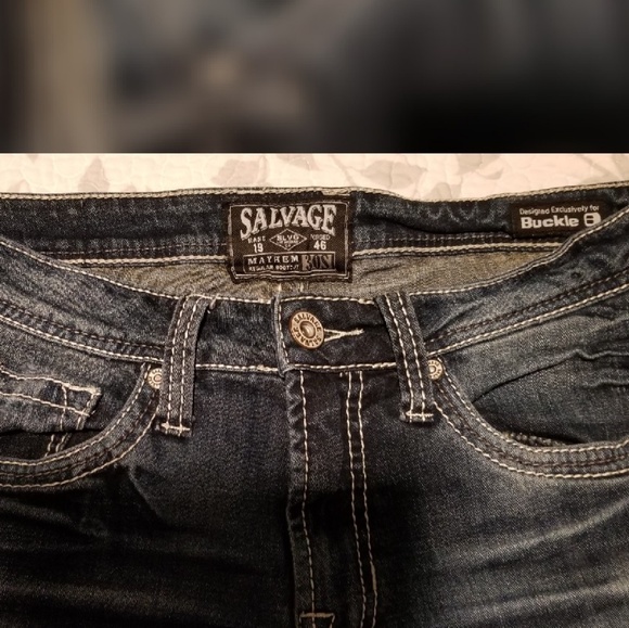 Men's Salvage Jean's - Picture 3 of 4